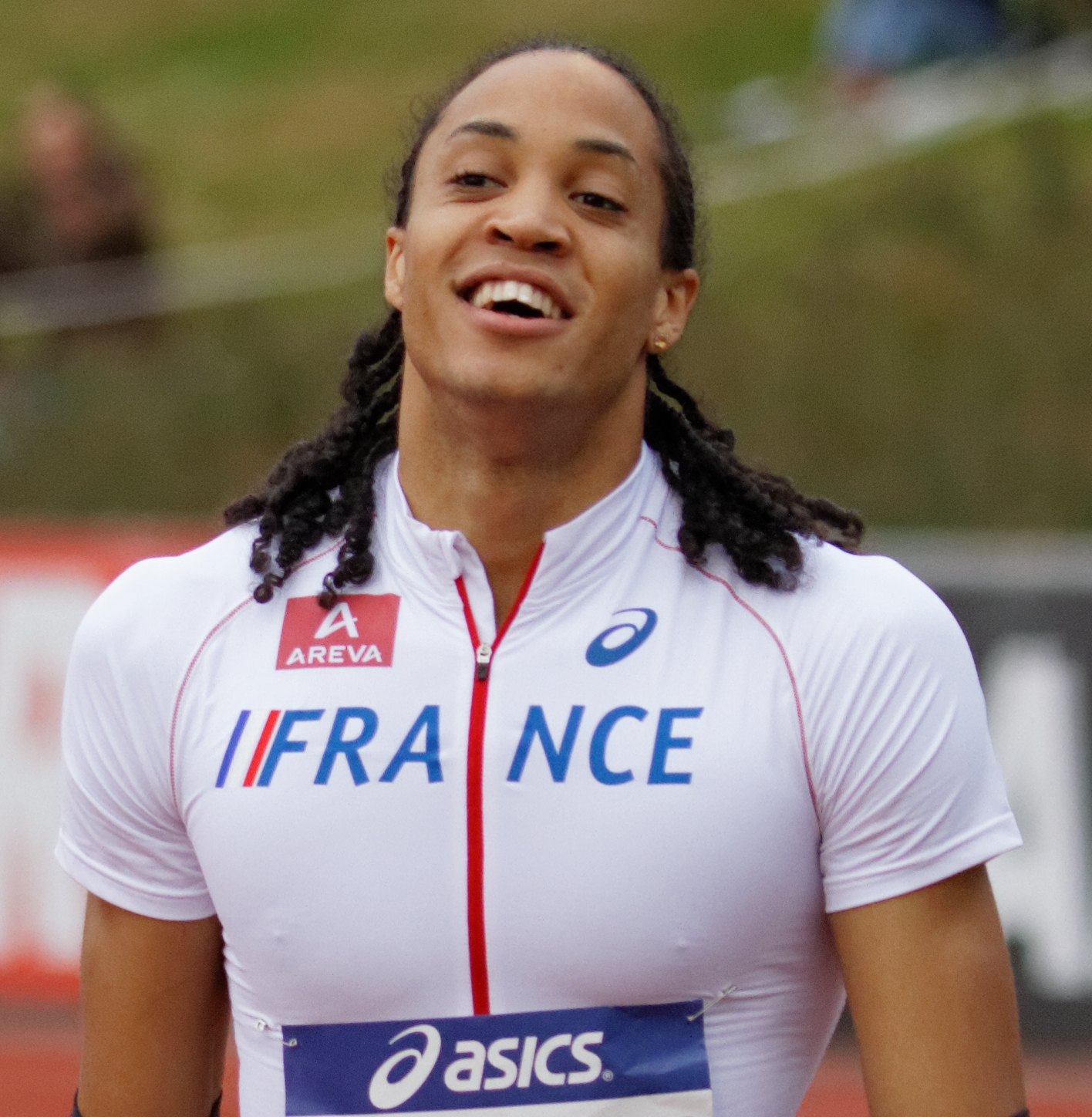 2014 DécaNation 110 m hurdles 06