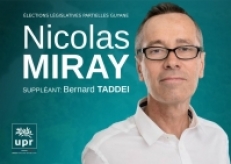Affiche de campagne de Nicolas Miray