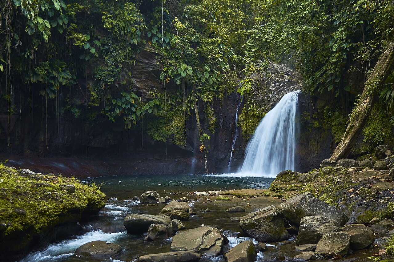 Saut de la Lézarde en Guadeloupe