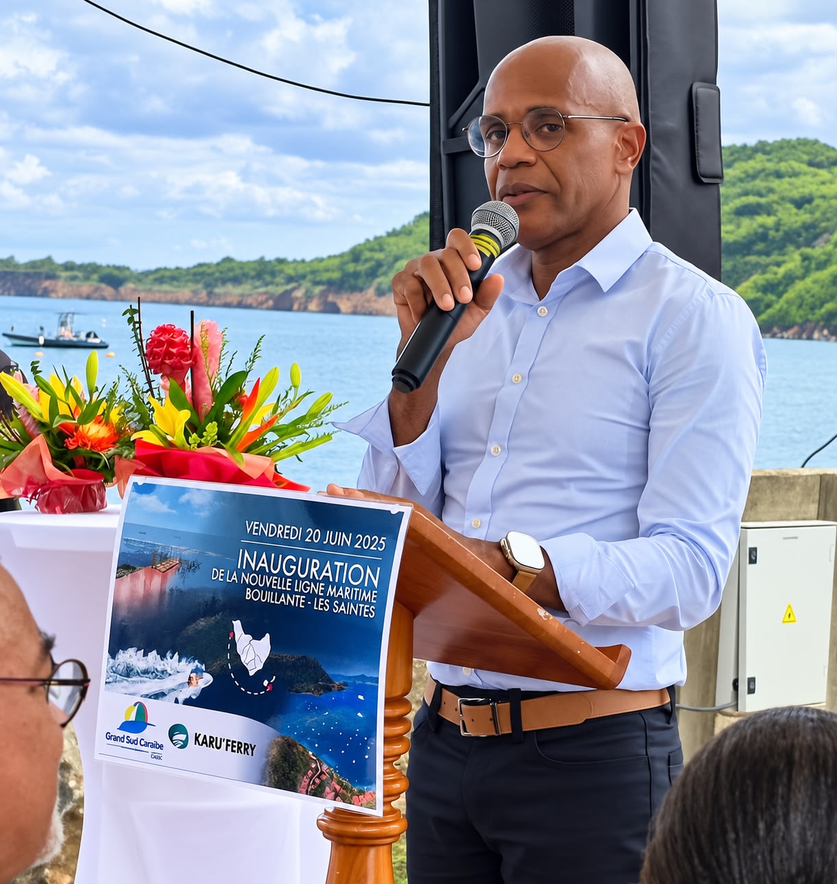 Inauguration d'une liaison maritime du Grand Sud Caraïbe