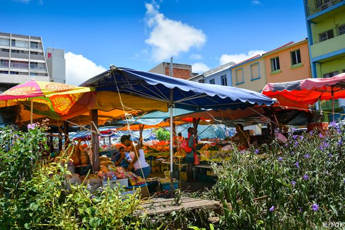 Marché de Fort-de-France en Martinique